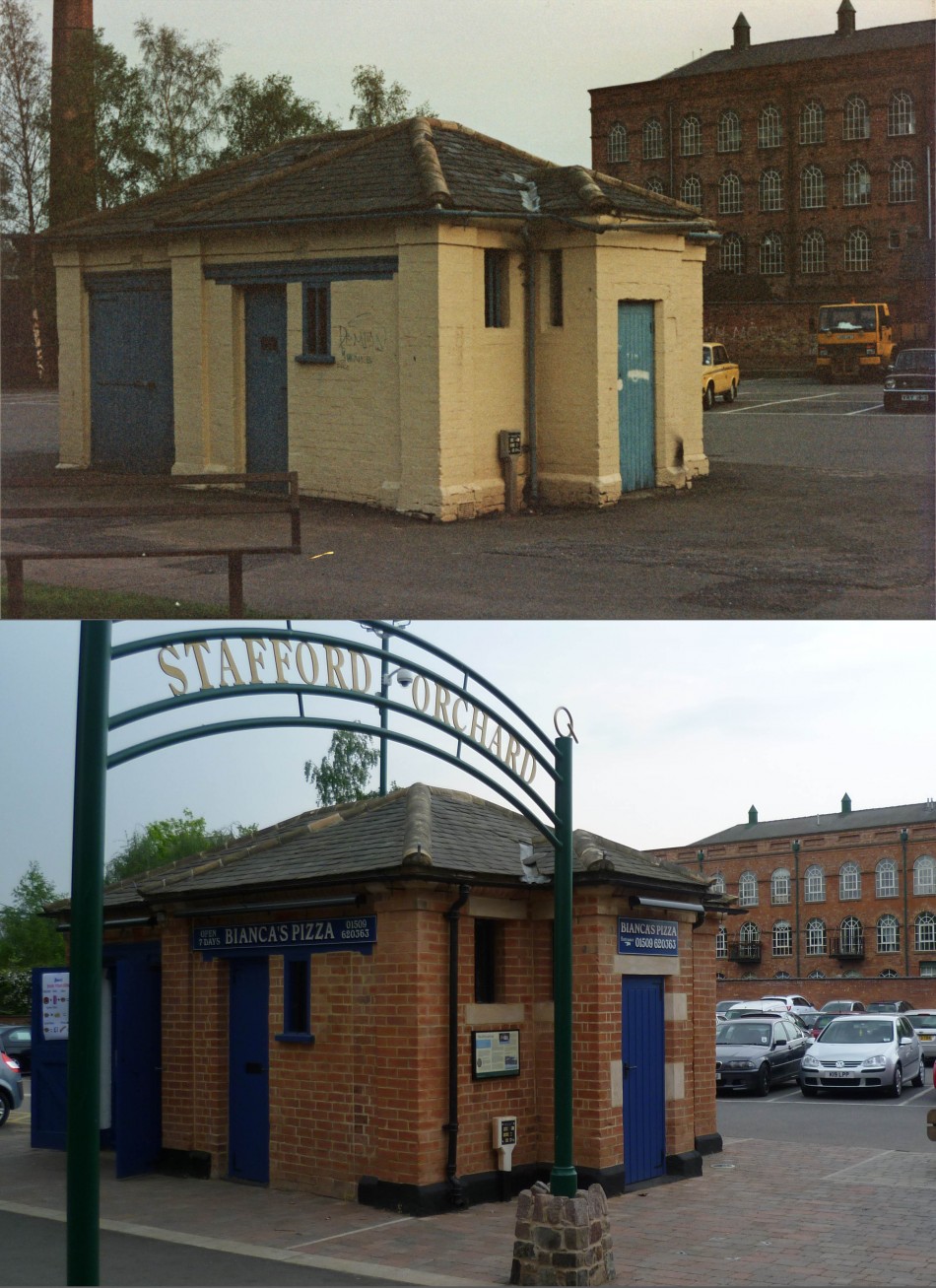 The Old Lock-up - then and now