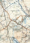  Map of Quorn, 1950s 
