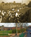  School Lane - then and now 