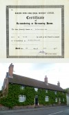  House re-numbering certificate – Meeting Street 