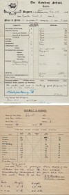  Quorn School reports, 1918 and 1949 