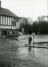  Floods at Quorn Cross in the 1950s or 1960s. 