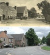  Quorn Village Hall - then and now c1900 and 2009 