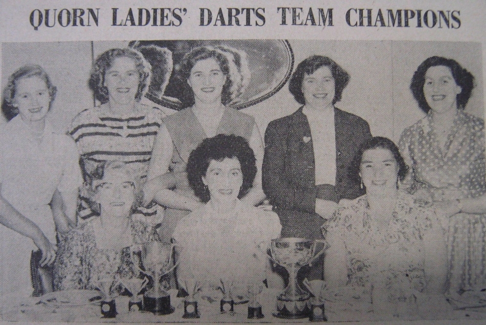Ladies Darts Champions - 1958