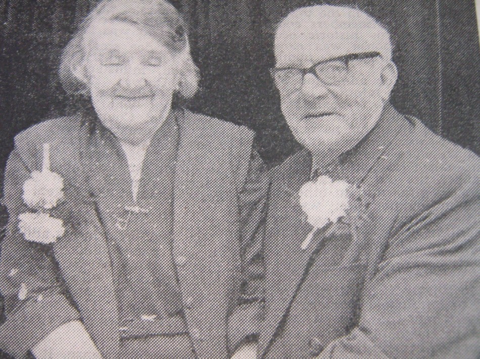 Quorn Golden Wedding - Mr and Mrs J T S Caunt