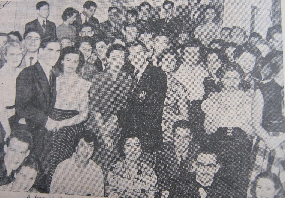 Queer happenings at Quorn students� party 1953