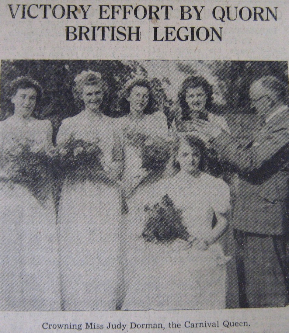 Victory Effort by Quorn British Legion - 1945