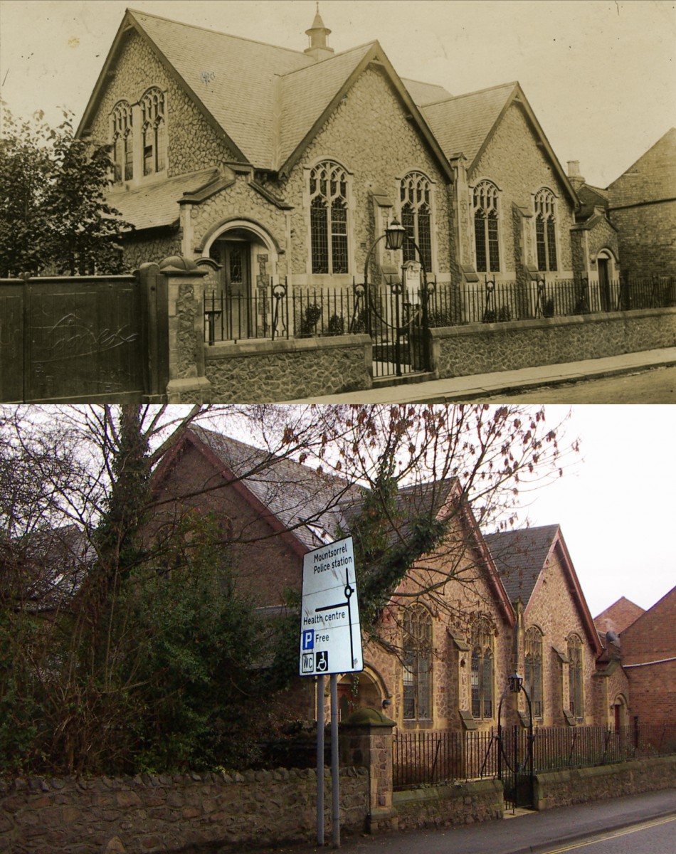 Methodist Church, High Street � then and now