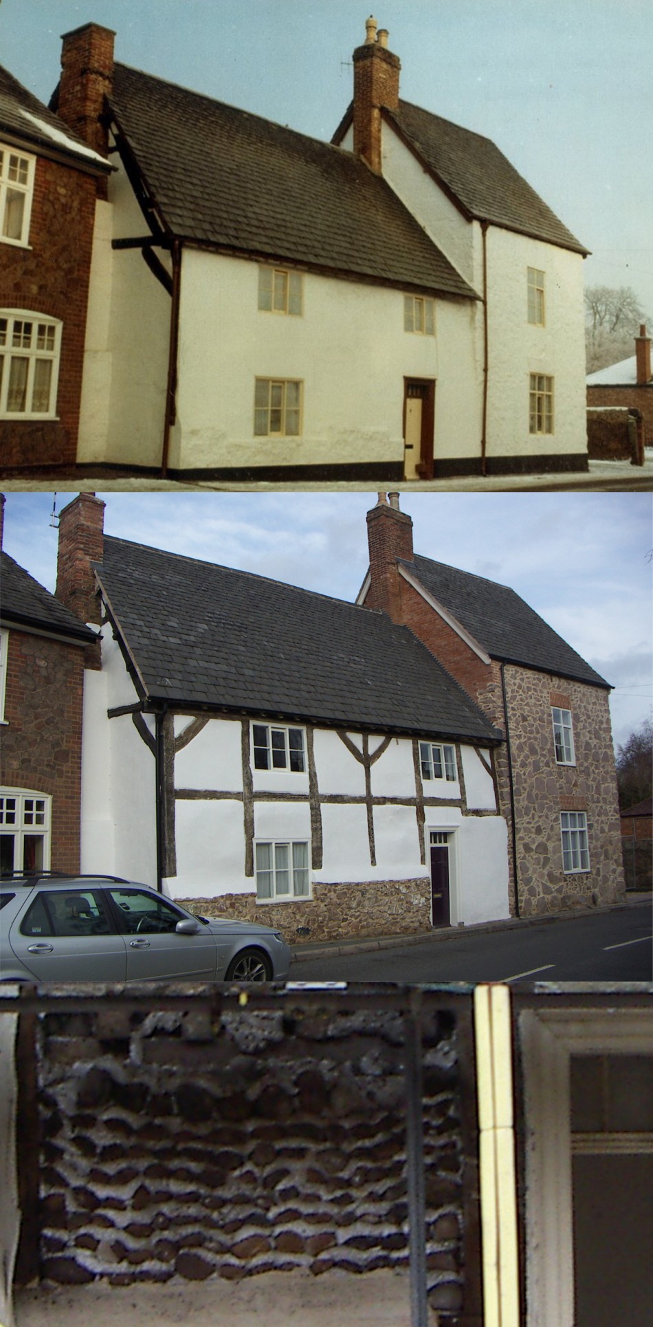 The White House, Meeting Street � then and now