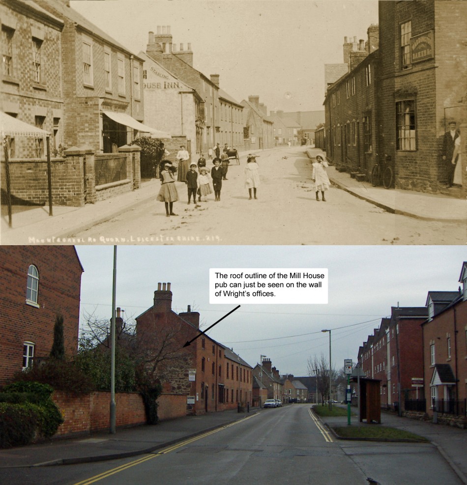 Leicester Road � then and now