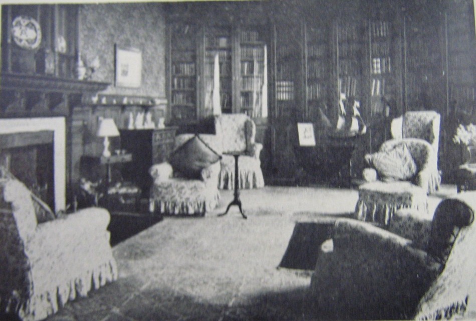 The Library at Quorn House - 1956
