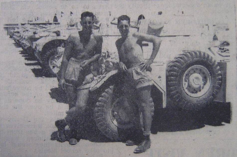 Quorn boys in Cyprus - 1957