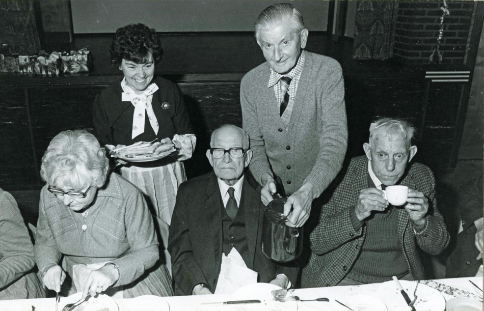 An event in the Church Rooms in the 1970s