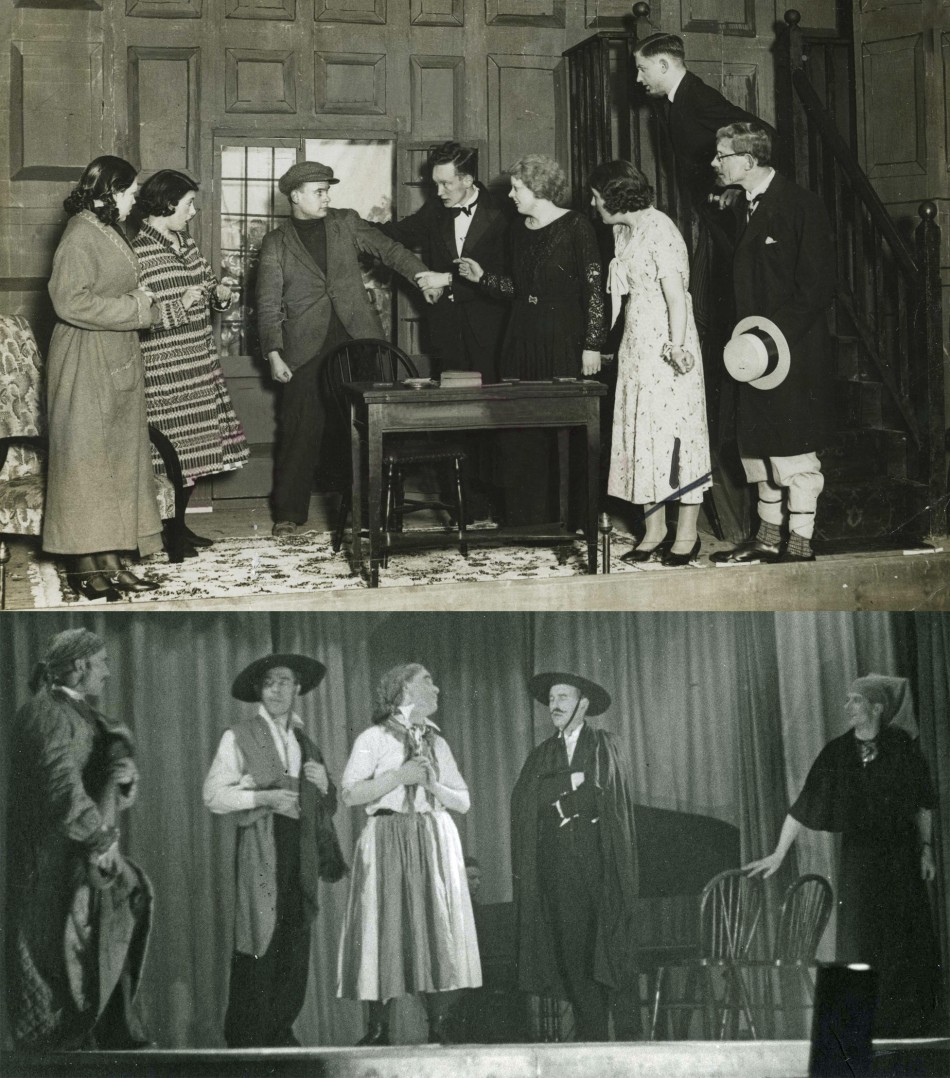 Village Hall drama productions, 1930s
