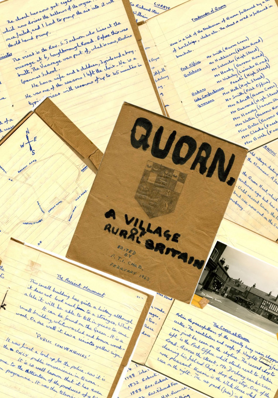 Businesses in Quorn - February 1963