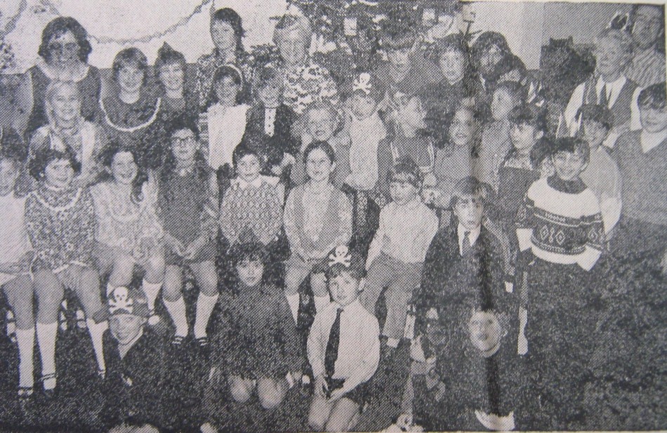Wright's Christmas Party - 1972