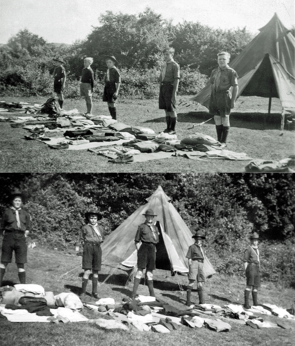 2nd Quorn Scouts summer camp, 1952