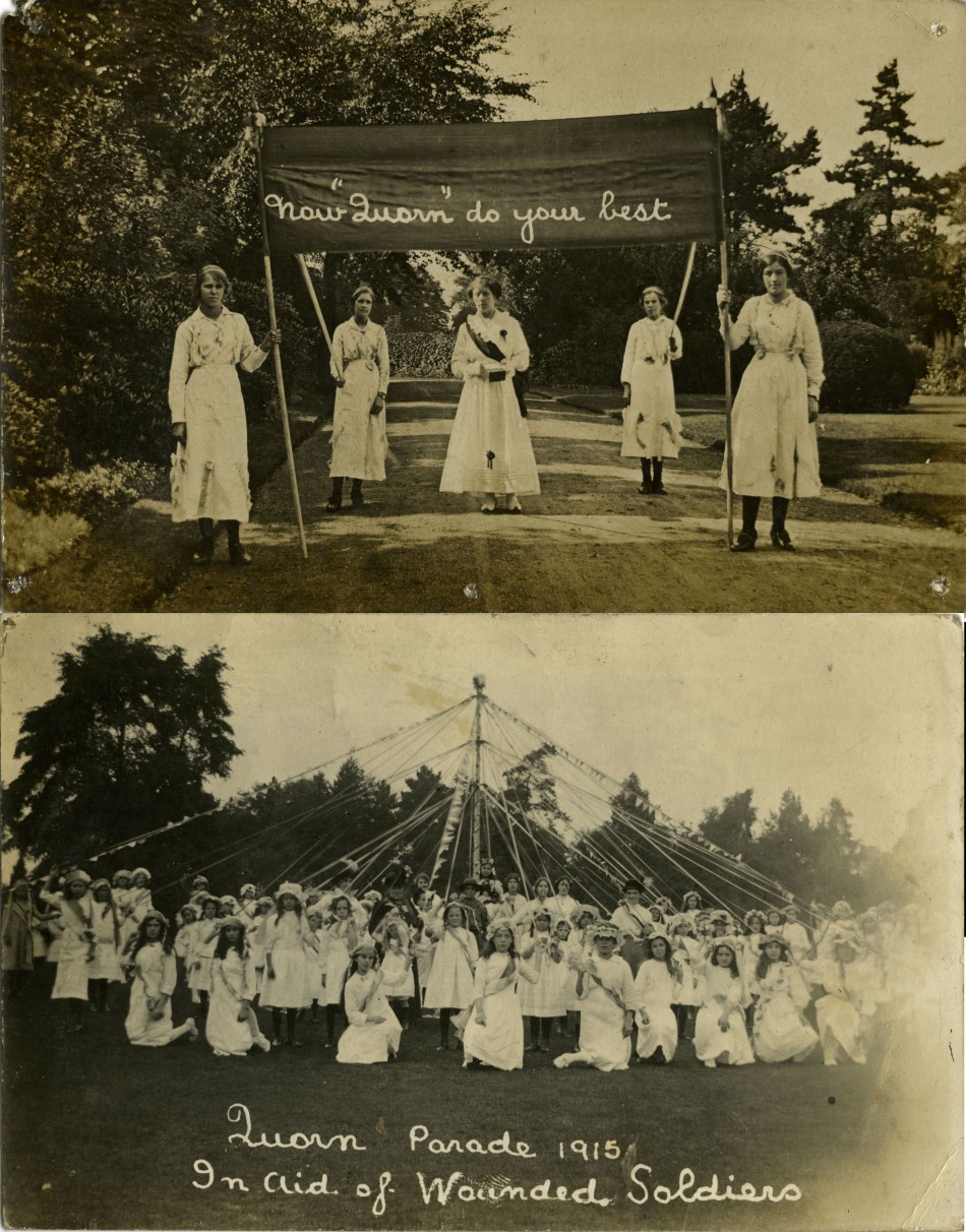 Quorn WW1 fundraising event, Saturday 26th September 1915