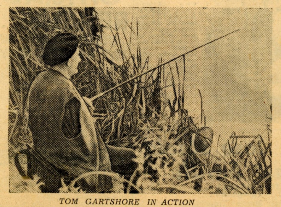 Tom Gartshore from Quorn  Fishing advice, 1952