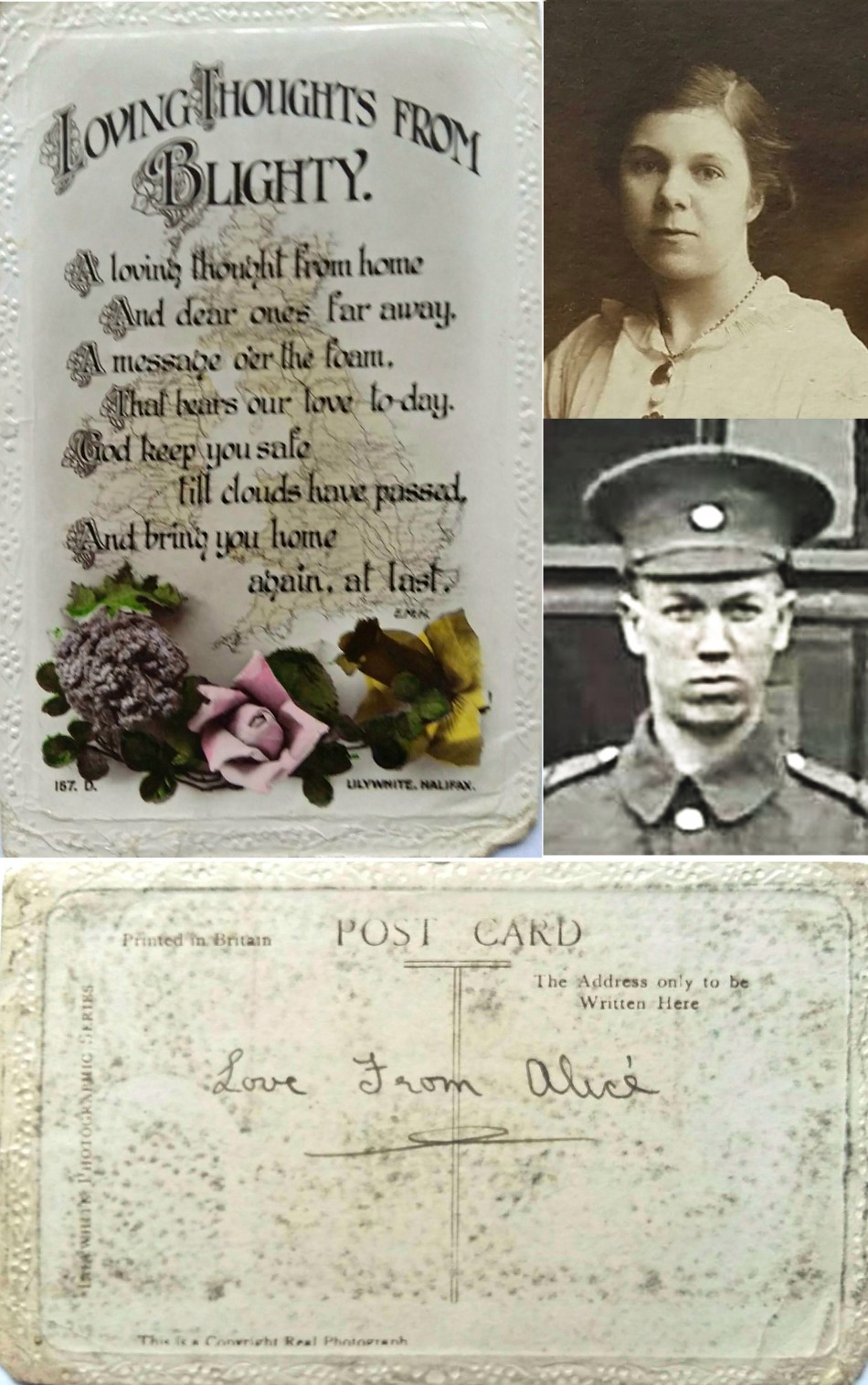 WW1 Postcard from Quorn