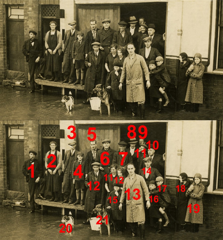 Royal Oak, Quorn in the floods, early 1930s