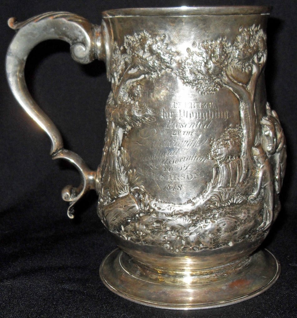 Ploughing prize, 1848, William Sarson, Quorn