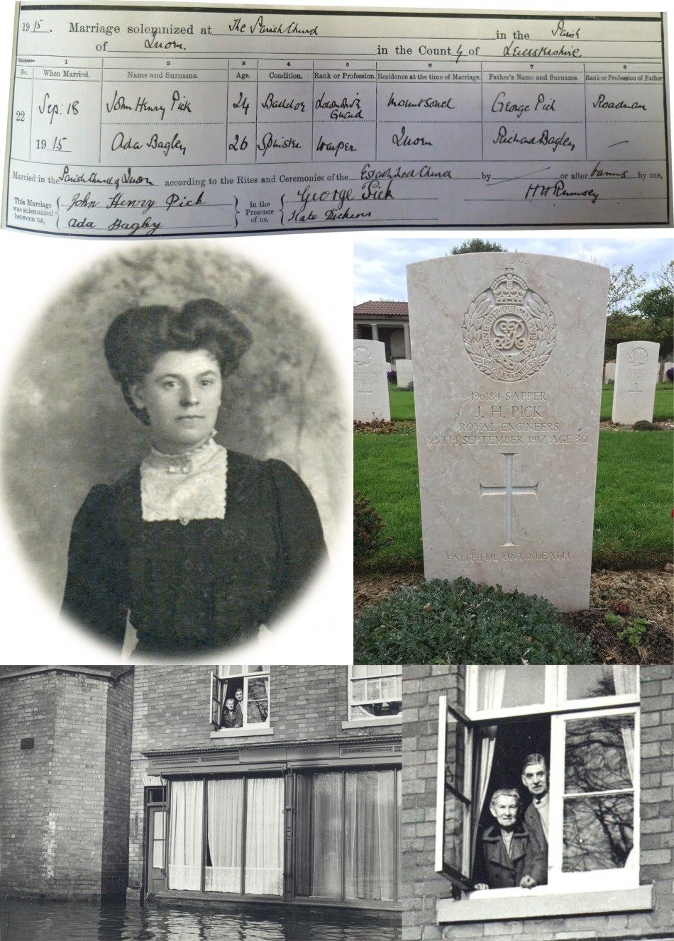 Quorn WW1 Roll of Honour - John Henry Pick