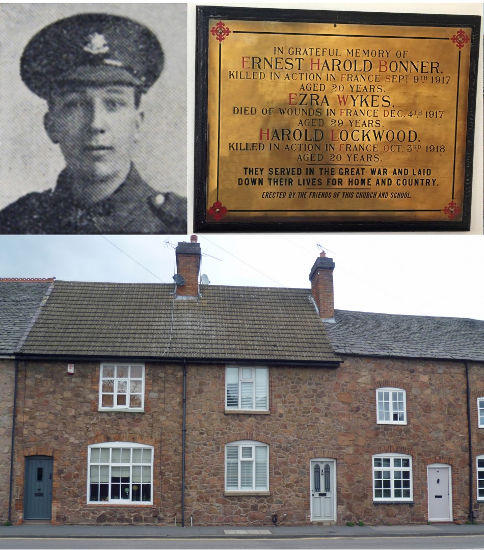 Quorn WW1 Roll of Honour - Ernest Harold Bonner