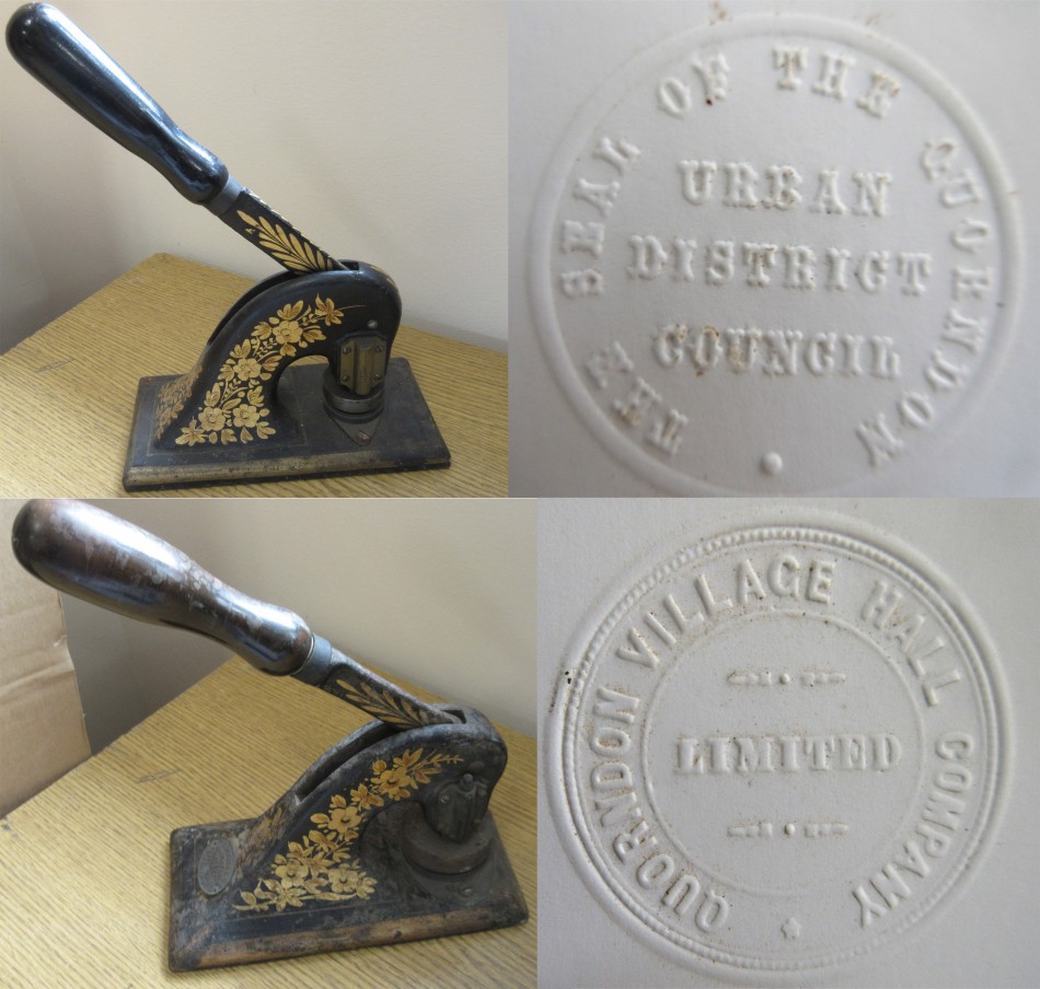 Quorndon Embossing Presses