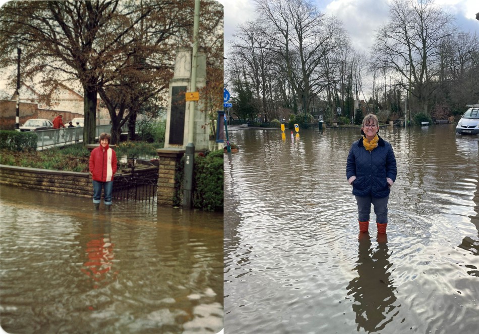Then and Now � Floods in Quorn