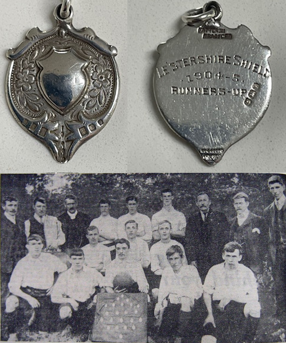 Quorn Excelsior FC � Leicestershire Shield runners up 1904/1905