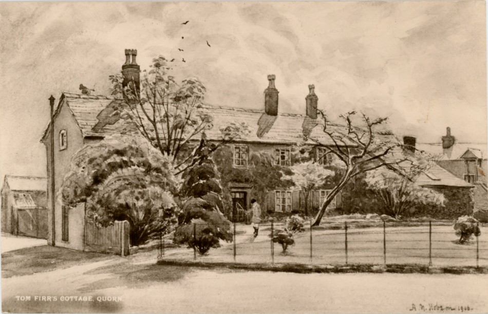 Huntsman�s Cottage, off Meynell Road, Quorn, 1906