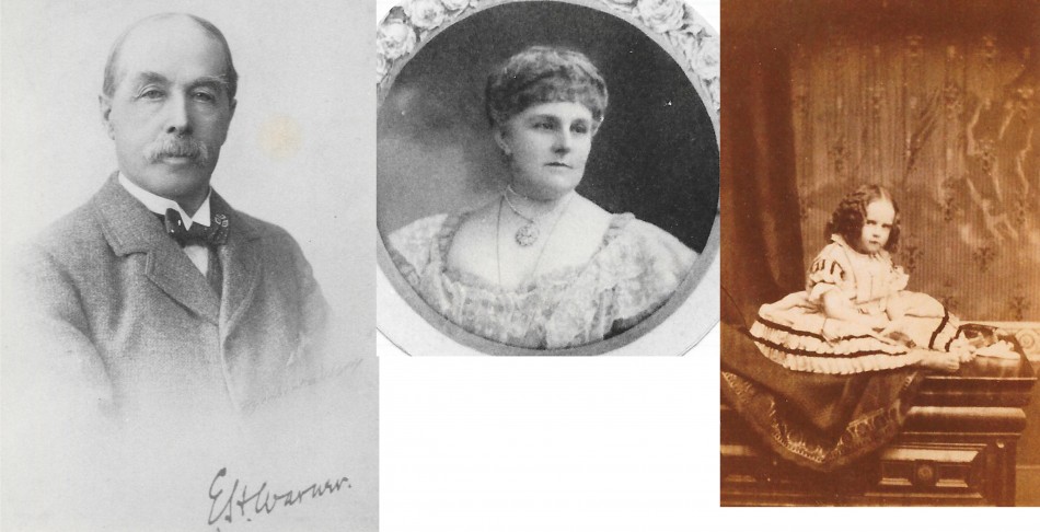 Edward Handley Warner and Jessie Nancy Warner of Quorn Hall