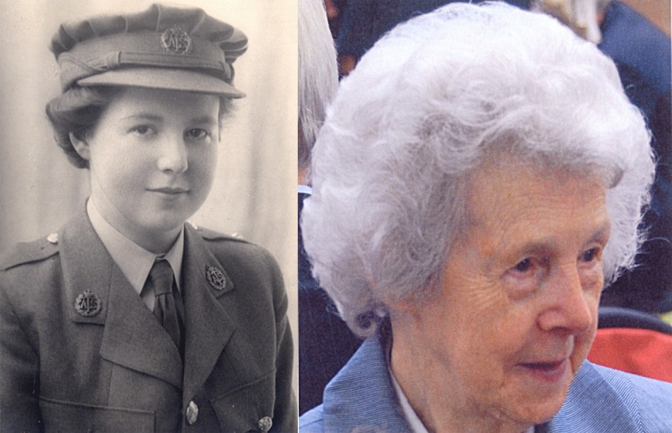 Winifred Ogston Greenaway of the ATS, Quorn in WW2