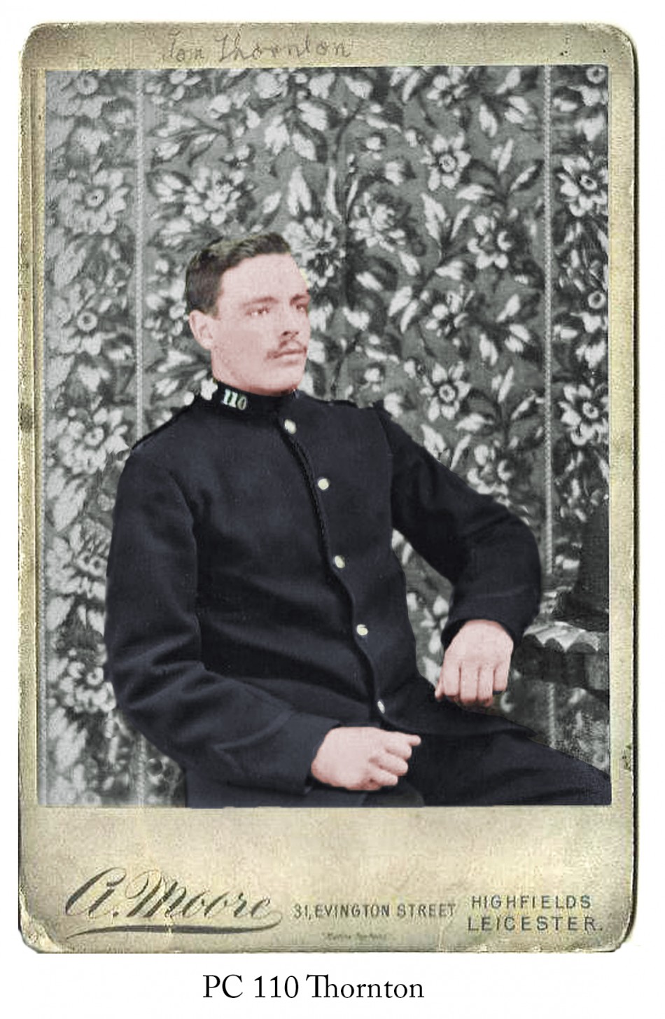 PC Thomas Henry Thornton, a Quorn Police Constable