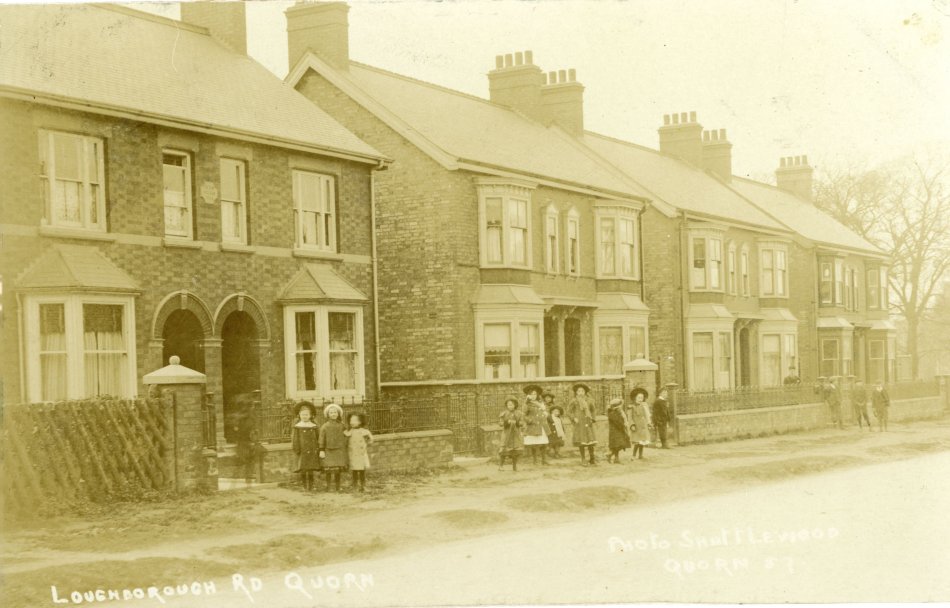 Postcard of Loughborough Road, Quorn
