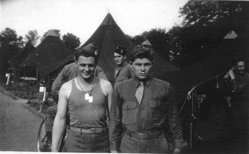 US troops at Camp Quorn prior to D-Day 1944