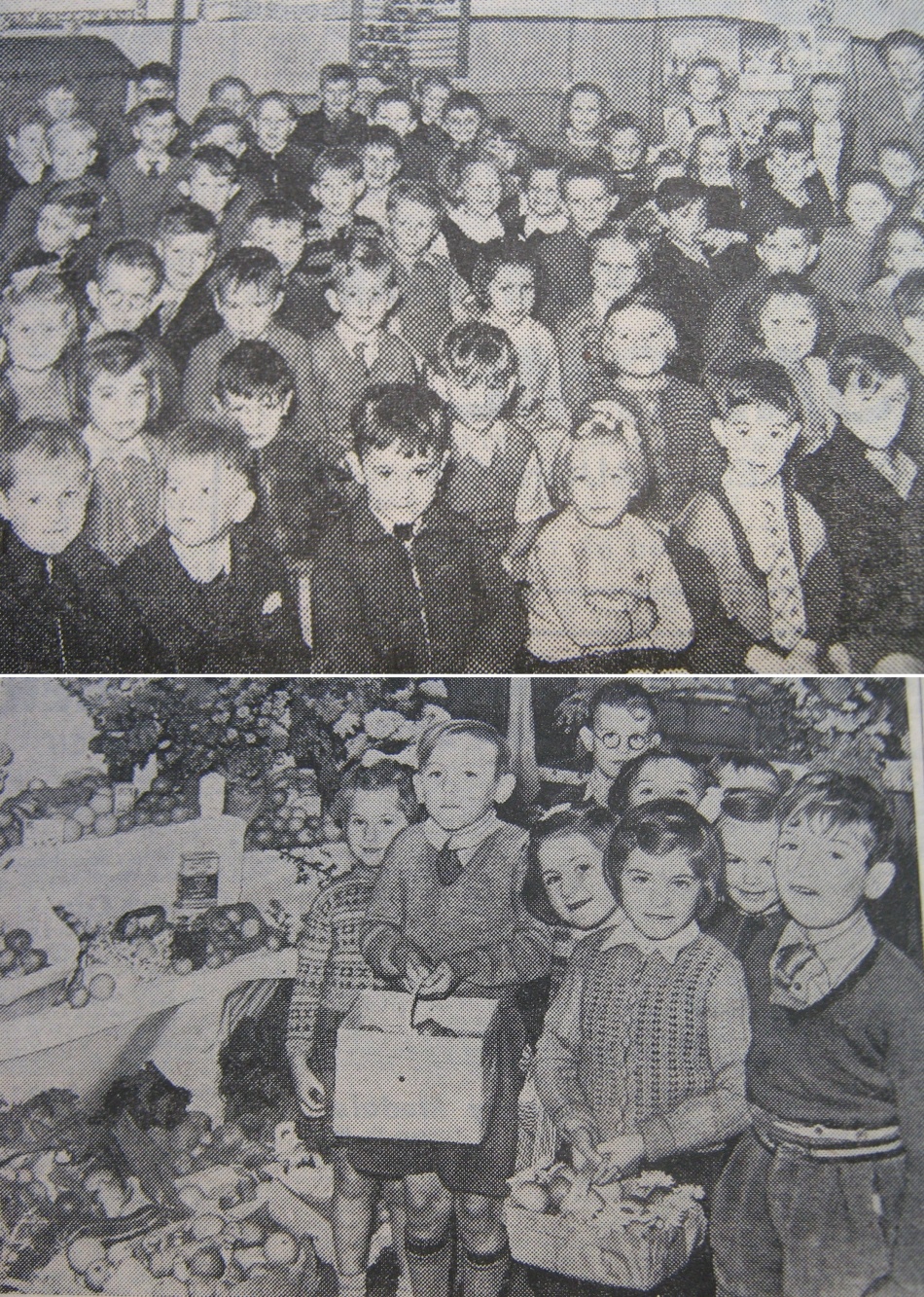 Presented gift to school and then dedicated it