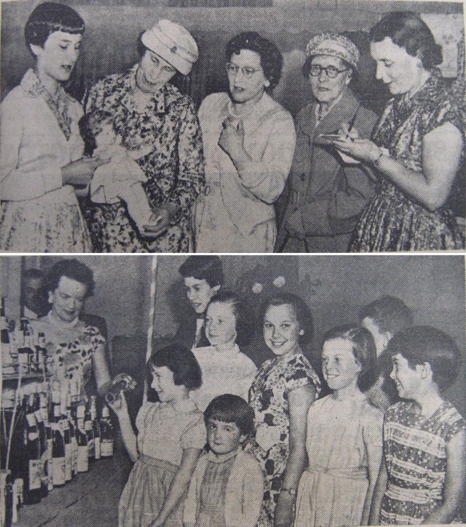 Successful Church Fair in Quorn 1959