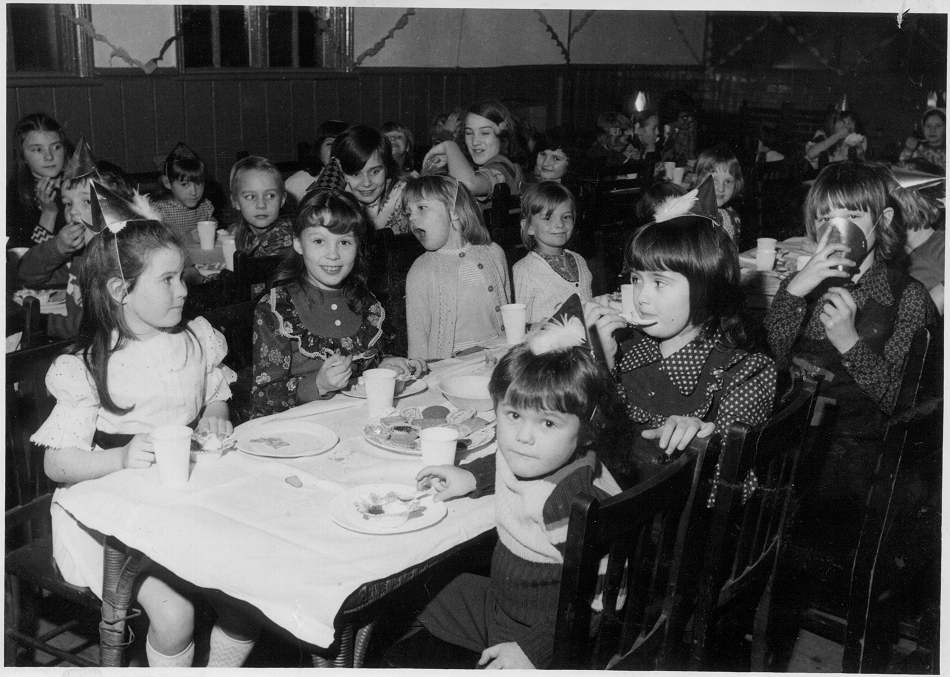 Wrights Christmas Party c1973 - 1974