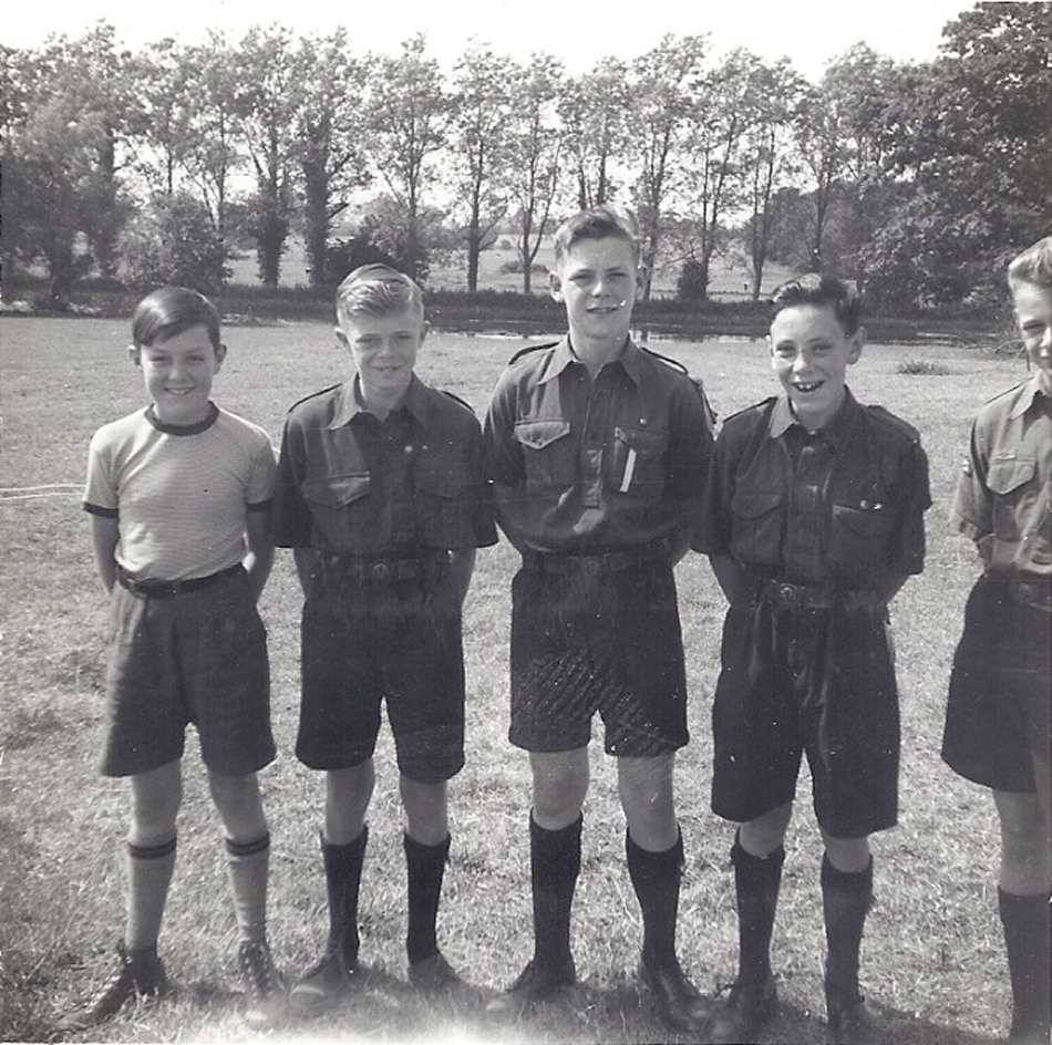 Quorn Scouts 1955