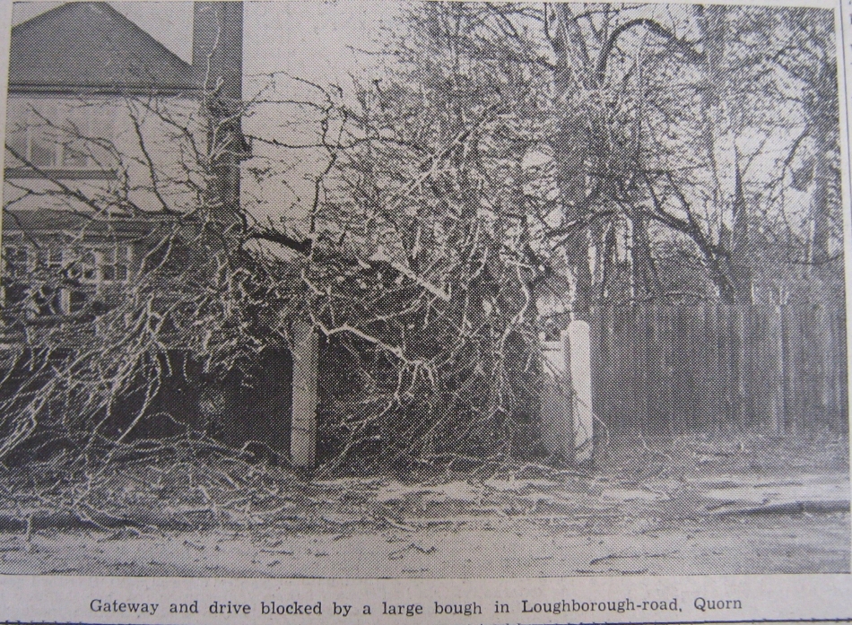 Local Gale Damage 1962